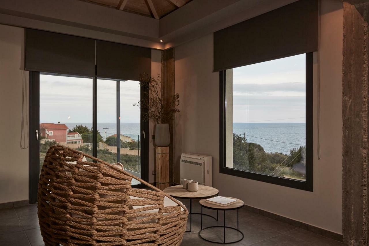 Villa Sea Front Spathíon Eksteriør bilde