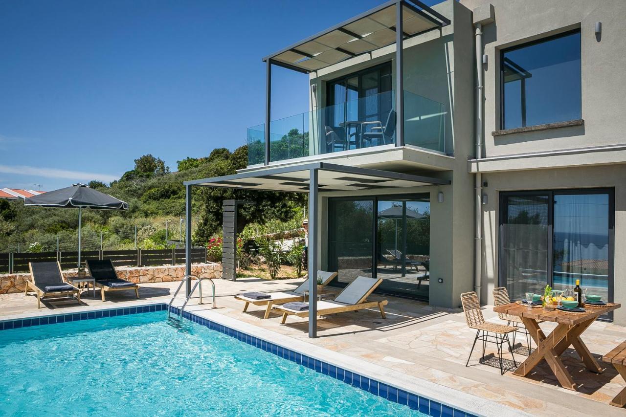Villa Sea Front Spathíon Eksteriør bilde